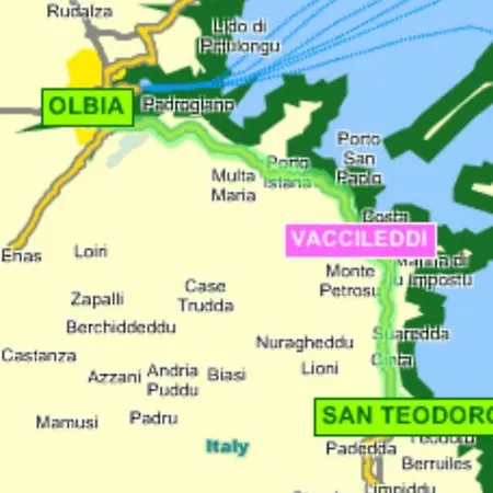 Sardegna Casa Al Mare San Teodoro Vaccileddi Casa de Férias